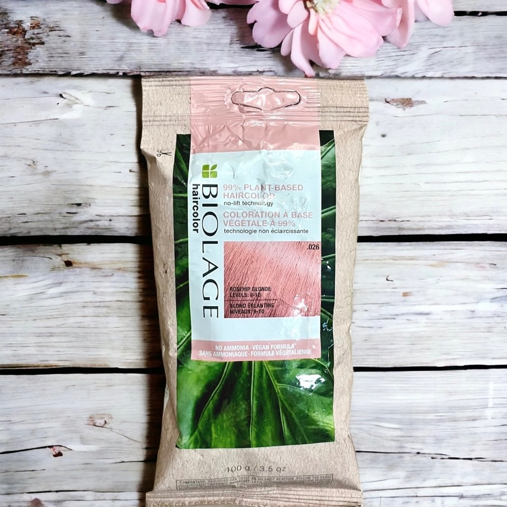 NWT BIOLAGE Hair Color Rosehip Blonde Plant-Based Natural Hair Dye